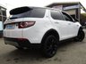 USED 2015 15 LAND ROVER DISCOVERY SPORT 2.2 SD4 HSE LUXURY 5d 190 BHP Finished in FUJI WHITE with contrasting Black HEATED LEATHER SEATS. This Discovery Sport is practical, incredible off road and a comfy SUV that has 7 Seats that will swallow your family and luggage. FEATURES include Panoramic Glass Roof, Electric Rear Boot, Heated Leather, Sat Nav, Reversing Camera, Park sensors Auto Parking and much more. Guy Salmon Land Rover Dealer serviced at 11441 miles, 38454 miles, 54545 miles, 65762 miles and at 79727 miles. 12 Months MOT.