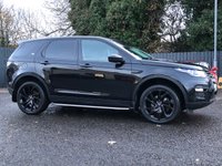 USED 2016 16 LAND ROVER DISCOVERY SPORT 2.0 TD4 HSE BLACK 5d AUTO 180 BHP 