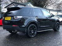 USED 2016 16 LAND ROVER DISCOVERY SPORT 2.0 TD4 HSE BLACK 5d AUTO 180 BHP 