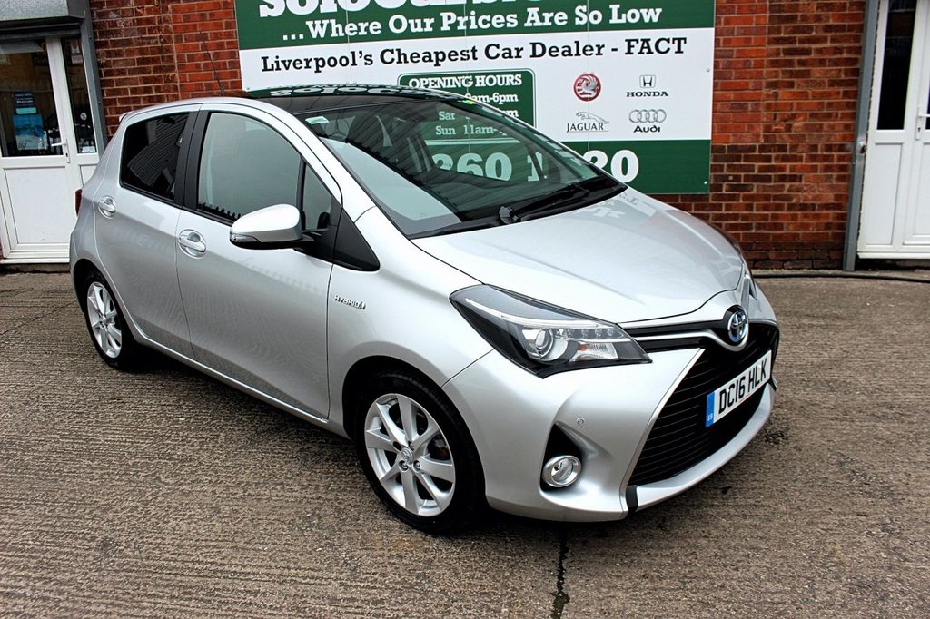 2016 16 TOYOTA YARIS 1.5 VVT-I EXCEL M-DRIVE S 5d AUTO 73 BHP
