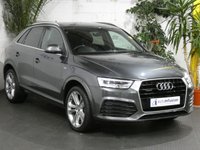 USED 2017 66 AUDI Q3 2.0 TDI QUATTRO S LINE PLUS 5d 148 BHP SAT NAV 1 OWNER FSH