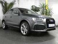 USED 2017 66 AUDI Q3 2.0 TDI QUATTRO S LINE PLUS 5d 148 BHP SAT NAV 1 OWNER FSH