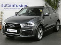USED 2017 66 AUDI Q3 2.0 TDI QUATTRO S LINE PLUS 5d 148 BHP SAT NAV 1 OWNER FSH