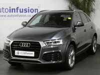 USED 2017 66 AUDI Q3 2.0 TDI QUATTRO S LINE PLUS 5d 148 BHP SAT NAV 1 OWNER FSH