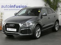 USED 2017 66 AUDI Q3 2.0 TDI QUATTRO S LINE PLUS 5d 148 BHP SAT NAV 1 OWNER FSH