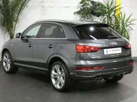 USED 2017 66 AUDI Q3 2.0 TDI QUATTRO S LINE PLUS 5d 148 BHP SAT NAV 1 OWNER FSH