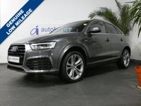 USED 2017 66 AUDI Q3 2.0 TDI QUATTRO S LINE PLUS 5d 148 BHP SAT NAV 1 OWNER FSH