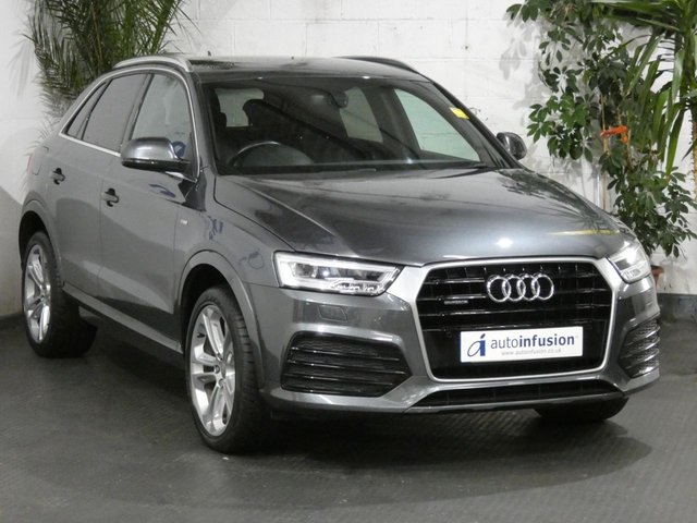 2017 66 Audi Q3 2.0 TDI QUATTRO S LINE PLUS 5d 148 BHP