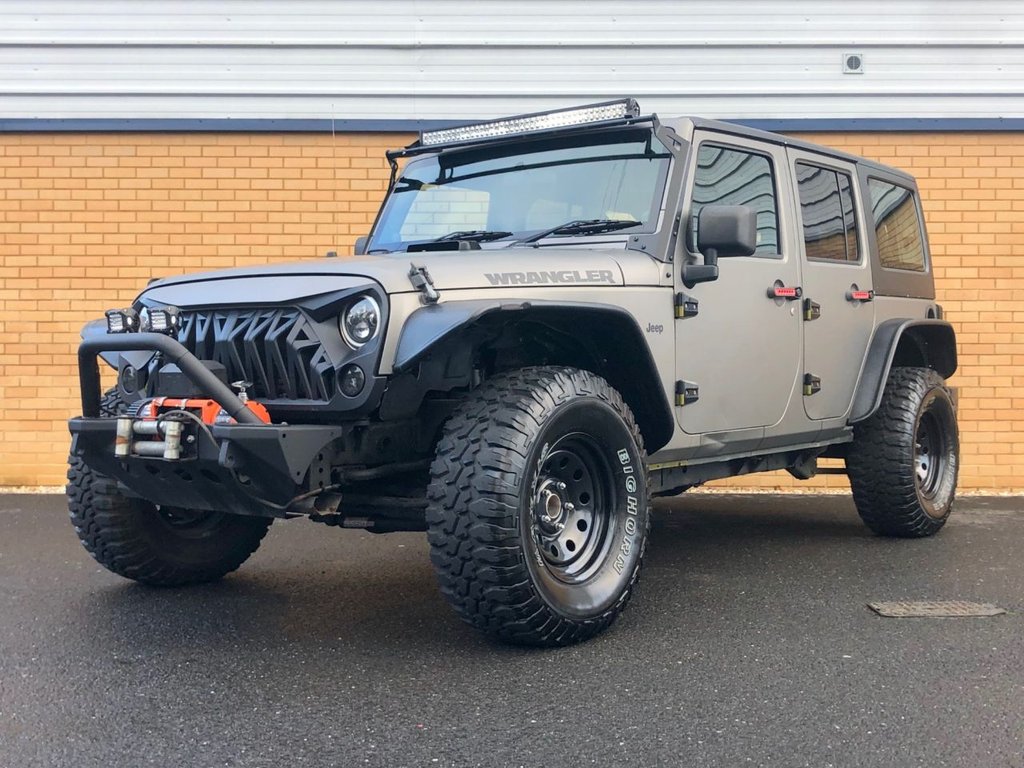 USED 2007 05 JEEP WRANGLER SAHARA UNLIMITED // 4x4 // 4d // 2.8L 175 BHP // px swap 