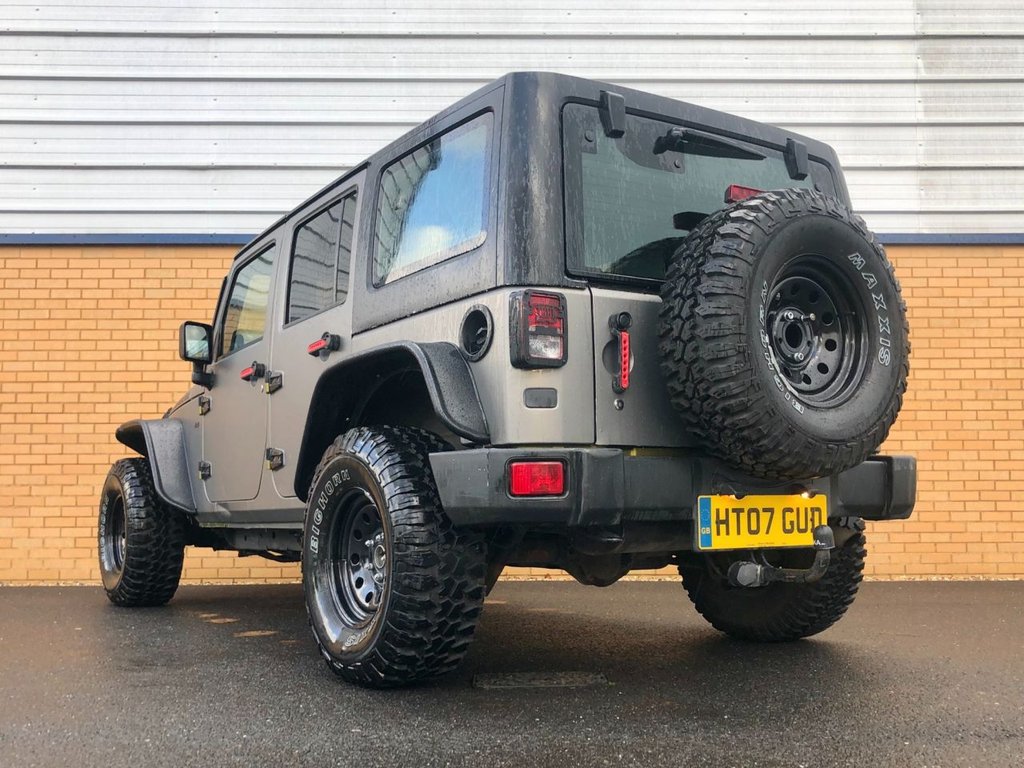 USED 2007 05 JEEP WRANGLER SAHARA UNLIMITED // 4x4 // 4d // 2.8L 175 BHP // px swap 