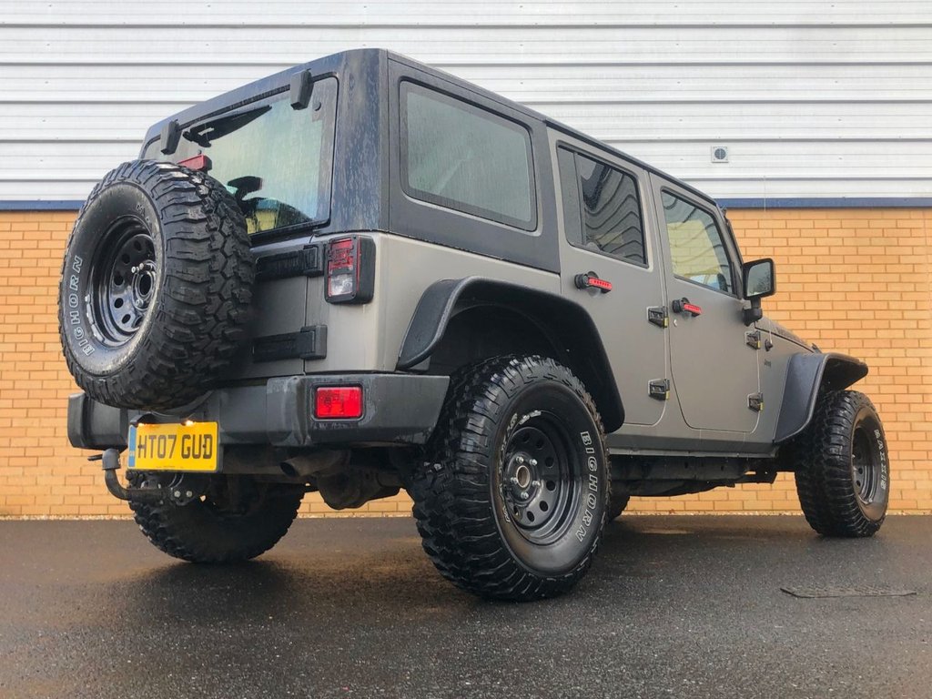 USED 2007 05 JEEP WRANGLER SAHARA UNLIMITED // 4x4 // 4d // 2.8L 175 BHP // px swap 