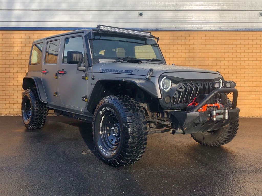 USED 2007 05 JEEP WRANGLER SAHARA UNLIMITED // 4x4 // 4d // 2.8L 175 BHP // px swap 