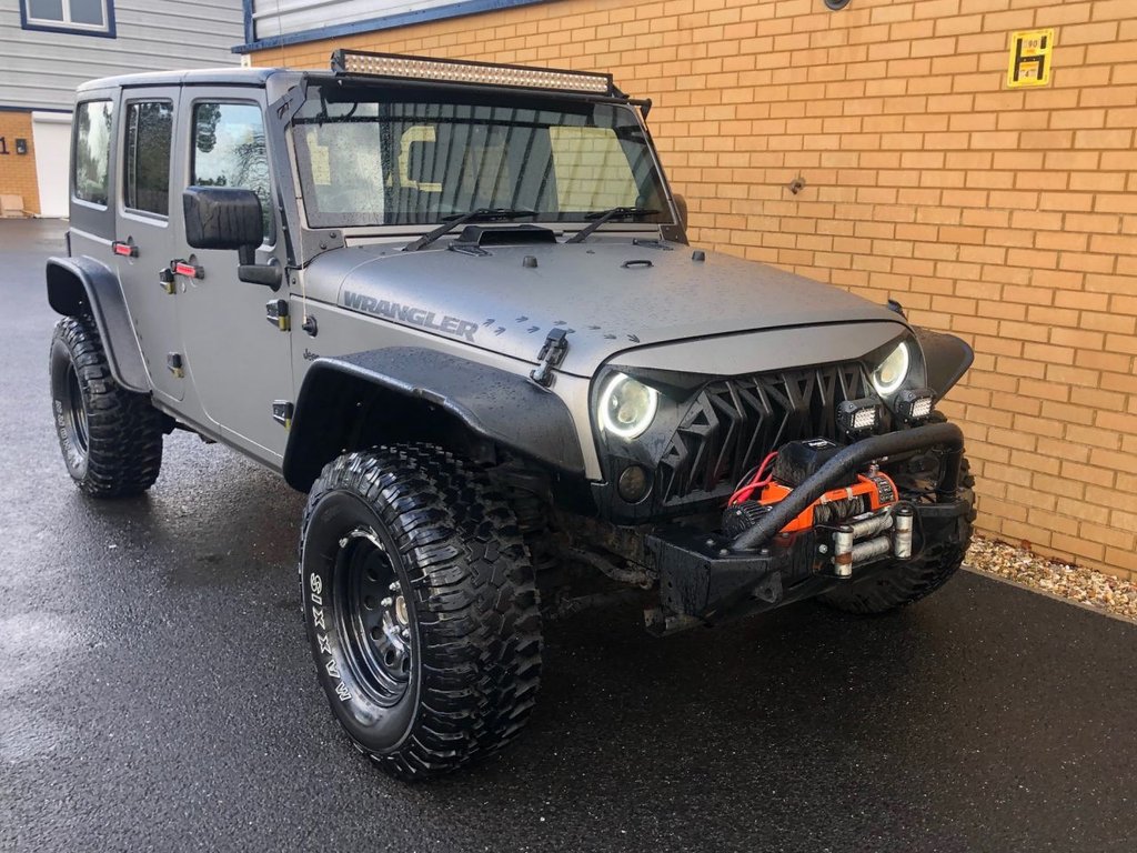 USED 2007 05 JEEP WRANGLER SAHARA UNLIMITED // 4x4 // 4d // 2.8L 175 BHP // px swap 