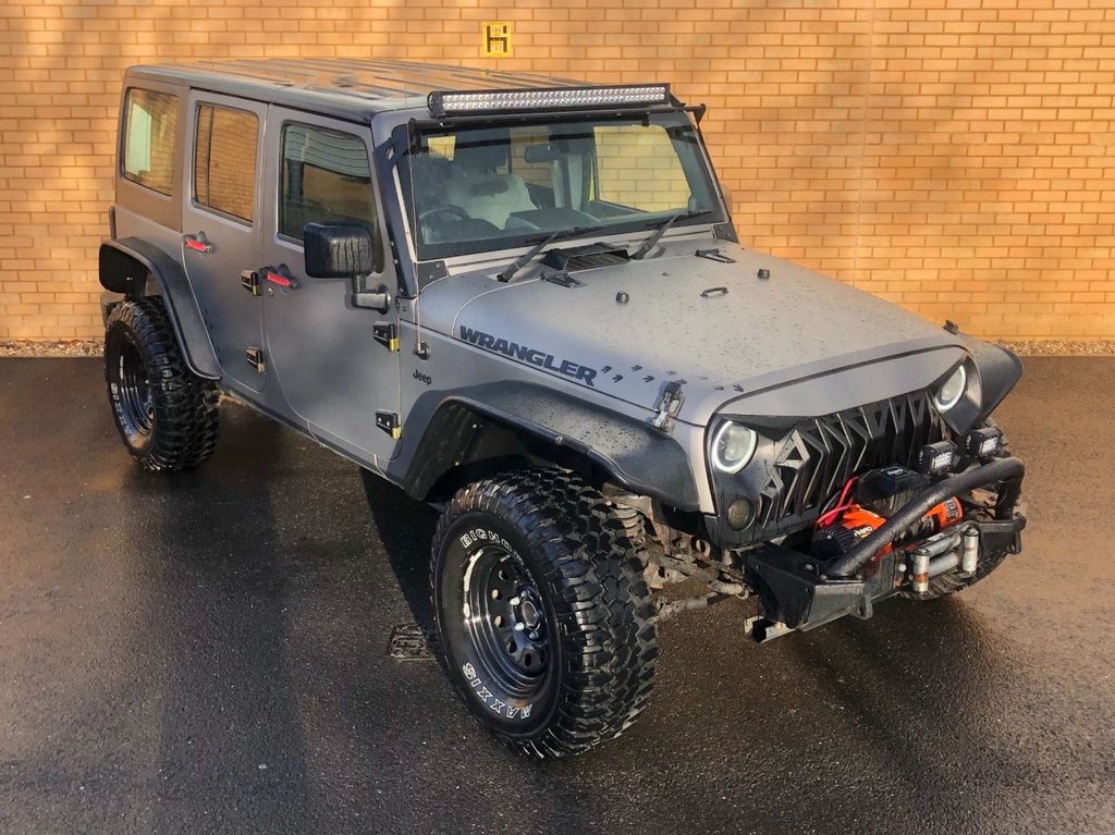 USED 2007 05 JEEP WRANGLER SAHARA UNLIMITED // 4x4 // 4d // 2.8L 175 BHP // px swap 