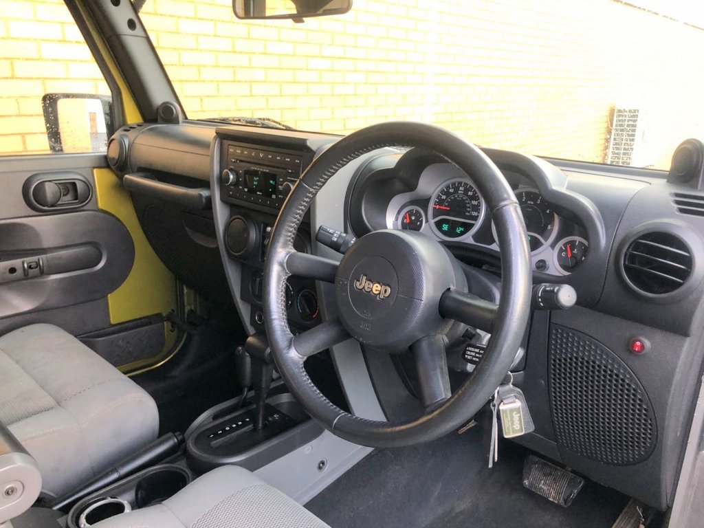 USED 2007 05 JEEP WRANGLER SAHARA UNLIMITED // 4x4 // 4d // 2.8L 175 BHP // px swap 