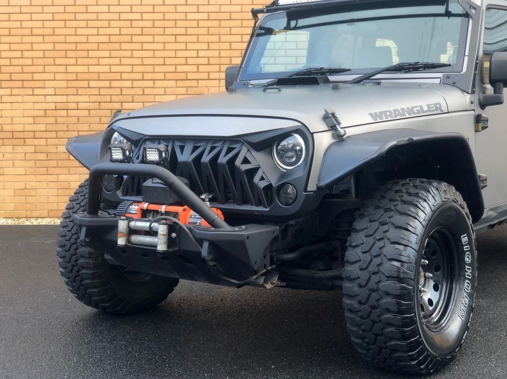 USED 2007 05 JEEP WRANGLER SAHARA UNLIMITED // 4x4 // 4d // 2.8L 175 BHP // px swap 