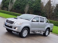 USED 2015 15 TOYOTA HI-LUX 3.0 INVINCIBLE 4X4 D-4D DCB 169 BHP CRUISE CONTROL + BULL BARS + TOWBAR