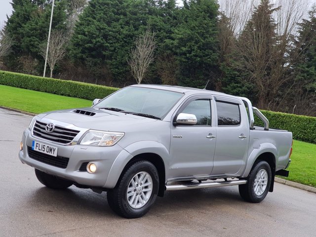 2015 15 Toyota HI-Lux 3.0 INVINCIBLE 4X4 D-4D DCB 169 BHP