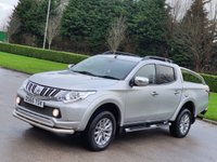 USED 2015 65 MITSUBISHI L200 2.4 DI-D 4X4 BARBARIAN DCB 178 BHP FULL LEATHER + SAT NAV + P, SENSORS