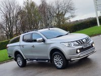 USED 2015 65 MITSUBISHI L200 2.4 DI-D 4X4 BARBARIAN DCB 178 BHP FULL LEATHER + SAT NAV + P, SENSORS