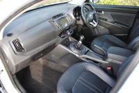 USED 2012 62 KIA SPORTAGE 2.0 CRDI KX-3 SAT NAV 5d 134 BHP www.suffolkcarcentre.co.uk - Located at Ilketshall