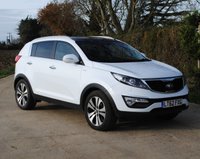 USED 2012 62 KIA SPORTAGE 2.0 CRDI KX-3 SAT NAV 5d 134 BHP www.suffolkcarcentre.co.uk - Located at Ilketshall