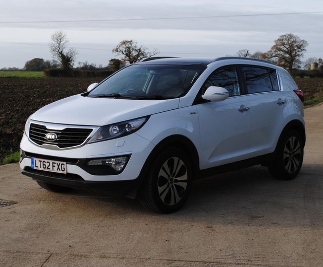 2012 62 Kia Sportage 2.0 CRDI KX-3 SAT NAV 5d 134 BHP