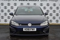USED 2018 18 VOLKSWAGEN GOLF 1.5 R LINE TSI EVO 5d 148 BHP GREAT SPEC ACTIVE INFO DISPLAY/ATLANTIC BLUE