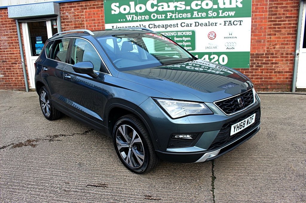 2018 68 SEAT ATECA 1.6 TDI SE TECHNOLOGY 5d 114 BHP