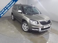 USED 2017 17 SKODA YETI 1.2 OUTDOOR SE L DRIVE TSI DSG 5d 109 BHP SAT NAV FULL LEATHER INTERIOR