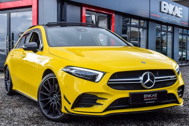 2019 69 Mercedes-Benz A-Class 2.0 AMG A 35 4MATIC PREMIUM PLUS 5d 302 BHP