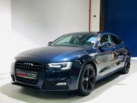 USED 2013 63 AUDI A5 2.0 SPORTBACK TDI BLACK EDITION S/S 5d 175 BHP Audi Exclusive Leather Interior, Technology Pack, 1 Owner, Full Audi Service History
