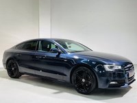 USED 2013 63 AUDI A5 2.0 SPORTBACK TDI BLACK EDITION S/S 5d 175 BHP Audi Exclusive Leather Interior, Technology Pack, 1 Owner, Full Audi Service History