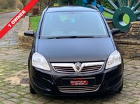 USED 2008 08 VAUXHALL ZAFIRA 1.9 EXCLUSIV CDTI 5d 120 BHP 1 OWNER FROM BRAND NEW HAVING COVERED ONLY 38,211 MILES, 7 SEATER, TURBO DIESEL,  6SP MANUAL , TOW PACK FITTED.