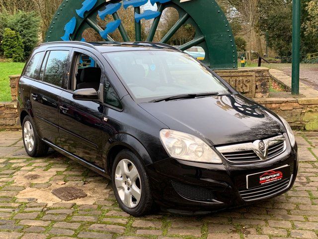 2008 08 Vauxhall Zafira 1.9 EXCLUSIV CDTI 5d 120 BHP