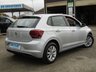 USED 2019 69 VOLKSWAGEN POLO 1.0 SE TSI 5d 94 BHP Finished in REFLEX Silver with Part Leather trim. The Polo is one of the best selling and popular small cars around. This New shape Polo is very comfortable and practical, with a distinct upmarket feel to it. Features include Heated Seats, Apple Play, DAB Radio, Alloys, Front and Rear Parking Sensors and much more. Still Under VW warranty until 29/11/2022.