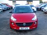 USED 2017 17 VAUXHALL ADAM 1.2 ENERGISED Red 'n' Roll 3d MAN 69 BHP BLUETOOTH * CRUISE CONTROL