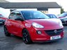 USED 2017 17 VAUXHALL ADAM 1.2 ENERGISED Red 'n' Roll 3d MAN 69 BHP BLUETOOTH * CRUISE CONTROL