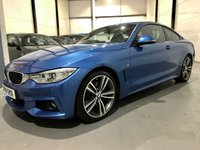 USED 2016 16 BMW 4 SERIES 2.0 420I M SPORT 2d 181 BHP OVER 6K FITTED EXTRAS|STUNNING