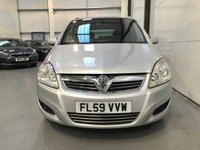 USED 2010 59 VAUXHALL ZAFIRA 1.7 ELITE CDTI ECOFLEX 5d 108 BHP New MOT, Immaculate Condition