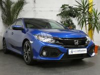 USED 2017 67 HONDA CIVIC 1.0 VTEC SR 5d 128 BHP SAT NAV REVERSING CAMERA