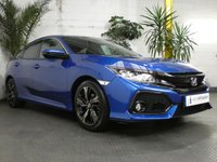USED 2017 67 HONDA CIVIC 1.0 VTEC SR 5d 128 BHP SAT NAV REVERSING CAMERA