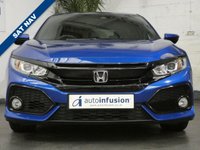 USED 2017 67 HONDA CIVIC 1.0 VTEC SR 5d 128 BHP SAT NAV REVERSING CAMERA