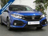 USED 2017 67 HONDA CIVIC 1.0 VTEC SR 5d 128 BHP SAT NAV REVERSING CAMERA