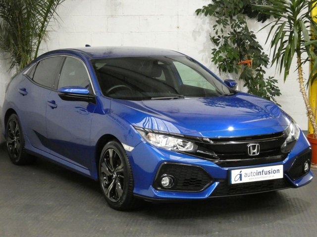 2017 67 Honda Civic 1.0 VTEC SR 5d 128 BHP