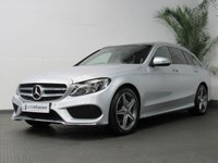 USED 2015 64 MERCEDES-BENZ C CLASS 2.1 C220 BLUETEC AMG LINE PREMIUM 5d 170 BHP SAT NAV PANORAMIC SUNROOF LEATHER INTERIOR