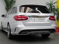 USED 2015 64 MERCEDES-BENZ C CLASS 2.1 C220 BLUETEC AMG LINE PREMIUM 5d 170 BHP SAT NAV PANORAMIC SUNROOF LEATHER INTERIOR
