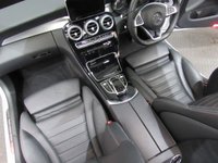 USED 2015 64 MERCEDES-BENZ C CLASS 2.1 C220 BLUETEC AMG LINE PREMIUM 5d 170 BHP SAT NAV PANORAMIC SUNROOF LEATHER INTERIOR
