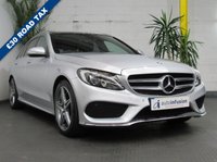 USED 2015 64 MERCEDES-BENZ C CLASS 2.1 C220 BLUETEC AMG LINE PREMIUM 5d 170 BHP SAT NAV PANORAMIC SUNROOF LEATHER INTERIOR