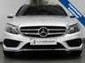 USED 2015 64 MERCEDES-BENZ C CLASS 2.1 C220 BLUETEC AMG LINE PREMIUM 5d 170 BHP SAT NAV PANORAMIC SUNROOF LEATHER INTERIOR